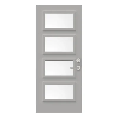 Uno Steel Entry Door