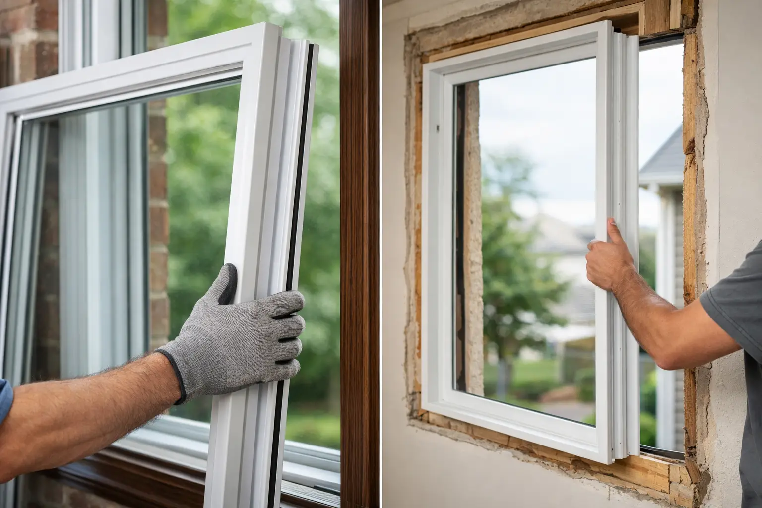 insert vs full frame replacement explained